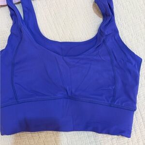 Fabletics Vibrant Blue Crop Top